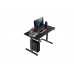 MSW Electric Standing Desk, 110 x 60 cm Steel Adjustable Height Desk, Quick Assembly, Ultra-Quiet Motor - V3-1160