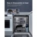 AICOOK 5.5L Air Fryer with Digital Display, Temperature Control, 8 Preset Cooking Modes, Recipe Book