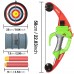 Toy Archery Bow and Arrow Set for Kids, 18 inch Bow with Dart Holder, 8 Foam Darts with Suction Cup, Target Practice Game for Indoor, Outdoor - OD001