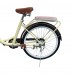 26 Inch Adult Beach Cruiser Bicycle, Comfort Commuter Bike with 7-Speed Drivetrain, Rear Rack