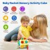 Busy Cube, 9-in-1 Activity Cube Education Sensory Learning Toy for Baby, Toddler, 18 Months and Up - HLX219A