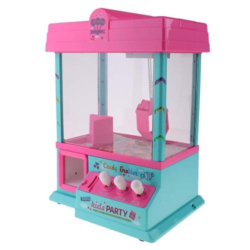 the claw toy grabber machine with led lights