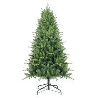 6FT Artificial Christmas Tree Realistic PE/PVC Full Branches Easy Assembly Metal Stand Fire-Resistant Holiday Tree for Home, Living Room, Office, 6FT Model BG065T1302 6FT Artificial Christmas Tree Realistic PE/PVC Full Branches Easy Assembly Metal Stand Fire-Resistant Holiday Tree for Home, Living Room, Office, 6FT Model BG065T1302
