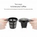 SBOLY 2-in-1 Coffee Maker, Compact Single Serve Coffee Maker for K-Cup & Ground Coffee - SYCM-006