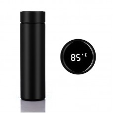Stainless Steel Smart Bottle Thermometer Multi-Purpose Vacuum Insulated Thermos Cup - 500ml