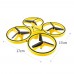Infrared Obstacle 2.4G Gravity Sensor Remote Hand Control Quadcopter with LED Light - D14