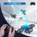 F111 Mini Drone with Gesture Sensing Control, 360° Flip, LED Light, Altitude Hold RC Quadcopter