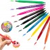 12 PCS Edible Food Decorating Pen, DIY Fine and Thick Tip Coloring Pens for Cookies, Cakes, Pastries, Party Decorating (10 Colors)