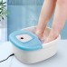 GASKY Foot Spa Bath Massager with Pedicure Grinding Stone, Heat, Bubbles & Vibration, Digital Temperature Control, 16 Massage Rollers