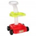 Kids Gardening Tools Playset, Pretend Play Toy with Leaf Rake, Watering Can, Trowel Shovel, Gardening Trolley - 667-44