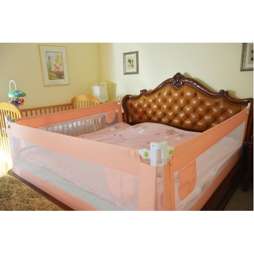 king size bed baby rails