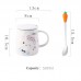 Glass Mug with Electric Tempered Glass Heating Pad Gift Box Set