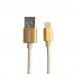 3 pcs Apple 1M Lightning Charging Data Transmission  Nylon Cable for iPhone 7/7 Plus/ 6/6 Plus/6s/ 6s Plus 