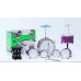 27pcs Toy Drum Play Set/ Jazz Drum Set with Stool ( 6 Drum)