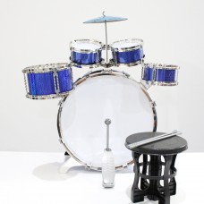 21pcs Toy Drum Play Set/ Jazz Drum Set with Stool
