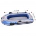Inflatable Boat, 1-2 Person PVC 198 x 122cm Kayak with Air Pump, 2 Paddles for Adults and Kids, Portable Boat- YT-097