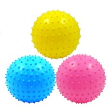 3 PCs Toytexx High Quality PVC Inflatable Bouncing Fitness Massage Ball - Random Color