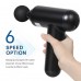 Handheld Massage Gun Deep Tissue Muscle Neck Back Massager for Muscle Therapy Pain Relief with 4 Massage Heads