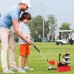 Kids Mini Golf Play Set, 29PCS Beginner Golf Set with Adjustable Club, 3 Club Heads, 15 Practice Balls for Indoor, Outdoor, Golf Training - 979