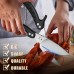 Monster Scissors, Heavy Duty Kitchen Scissors, Detachable Poultry Shears for Chicken, Meat Cutting