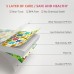 Baby Foldable Playmat, 200 x 180 cm Large XPE Playmat, Reversible, Waterproof, Anti-Slip (Animals & Jungle)