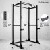 Power Cage, Squat Rack Workout Station 1200lb Capacity with 2 Extra J-Hooks for Weightlifting, Strength Training, Home Gym - 1020160-161