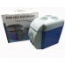 Electric Cooling and Warming Portable 7.5 Liter 12V Car Refrigerator  Single Door - Blue