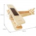 Roboti RoboTime: Solar Energy Drived - Natural Wooden Aircrafts - Biplane - P220me P220 Biplane