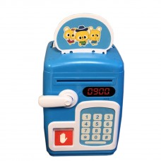 Kids Mini ATM Money Bank Security With Fingerprint Password Toy Gift