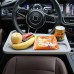 Multi-Purpose Steering Wheel Tray Double-Sided Eating Tray Laptop Desk Workstation