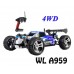WLToys A959 2.4GHz 1:18 high speed buggy