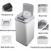 Portable Washing Machine, 0.84 cu.ft. Fully-Automatic Washer with 8 Wash Cycles, 3 Water Level Selections for Home, Apartment, Dorms, RV