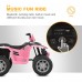 Uenjoy 12V Kids Ride On Car 4 Wheeler ATV 