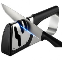 4-in-1 Knife Sharpener Professional Kitchen Knife & Scissor Sharpener with 3-Stage Sharpening System Anti-Slip Base, Ergonomic Handle, Stainless Steel Design for Home & Chef Use 4-in-1 Knife Sharpener Professional Kitchen Knife & Scissor Sharpener with 3-Stage Sharpening System Anti-Slip Base, Ergonomic Handle, Stainless Steel Design for Home & Chef Use