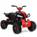 Uenjoy 24V Kids ATV 4 Wheeler, Ride On Car Toy ATV with LED Lights, 4-Wheel Suspension, 2 Speeds, Music, Radio, Bluetooth, USB - S2888-1