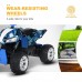 Uenjoy 24V Kids ATV 4 Wheeler, Ride On Car Toy ATV with LED Lights, 4-Wheel Suspension, 2 Speeds, Music, Radio, Bluetooth, USB - S2888-1