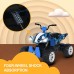 Uenjoy 24V Kids ATV 4 Wheeler, Ride On Car Toy ATV with LED Lights, 4-Wheel Suspension, 2 Speeds, Music, Radio, Bluetooth, USB - S2888-1