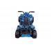 Uenjoy 24V Kids ATV 4 Wheeler, Ride On Car Toy ATV with LED Lights, 4-Wheel Suspension, 2 Speeds, Music, Radio, Bluetooth, USB - S2888-1