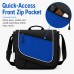 Shoulder Bag, 15.6-Inch Laptop Shoulder Bag, Blue Black, Work School Shoulder Bag, 15.6-Inch Laptop Shoulder Bag, Blue Black, Work School