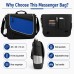 Shoulder Bag, 15.6-Inch Laptop Shoulder Bag, Blue Black, Work School Shoulder Bag, 15.6-Inch Laptop Shoulder Bag, Blue Black, Work School