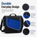 Shoulder Bag, 15.6-Inch Laptop Shoulder Bag, Blue Black, Work School Shoulder Bag, 15.6-Inch Laptop Shoulder Bag, Blue Black, Work School