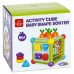 Activity Cube, 6-in-1 Shape Sorter Toy Development Learning Toy for Baby, Toddler, 12-18 Months - XQS-2070A
