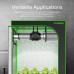 VIVOSUN 8-Inch Air Carbon Filter, Odour Control Filter with Pre-Filter Included, Reversible Flange for Inline Duct Fan, Grow Tent, 8" x 22"