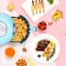 2L Air Fryer, 200°C One-Temperature Compact Air Fryer with Timer Knob, Non-Stick Fry Basket, Auto-Shutoff - AF12