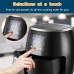 5.8Qt Air Fryer, 1700W XL Air Fryer with Digital Display, Temperature Control, 8 Preset Cooking Modes, Recipe Book  - AF18