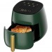 ELPIS 4L Air Fryer, 1400W Compact Air Fryer with 7 Preset Modes, LED Touch Screen, Non-Stick Basket, Auto Shut-Off - AF359-T