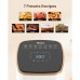 5.3 Qt Air Fryer with Cooking Window 7 Presets 1350W White
