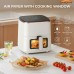 5.3 Qt Air Fryer with Cooking Window 7 Presets 1350W White