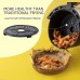 5L Air Fryer, 1400W Air Fryer with 8 Preset Modes, Dual-Knob Temperature Control & Timer, Non-Stick Basket, Recipe Book - HCAF2A001-5L