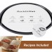 5L Air Fryer, 1400W Air Fryer with 8 Preset Modes, Dual-Knob Temperature Control & Timer, Non-Stick Basket, Recipe Book - HCAF2A001-5L